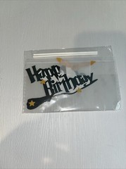 Harry Potter(Happy Birthday)Banner Party Decoration W/Banner And Cake Toppers