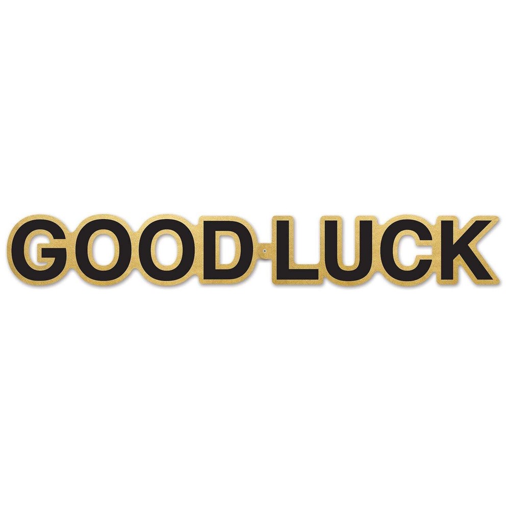 Beistle Good Luck Foil Streamer – General Occasion | Party Supply | Decoration