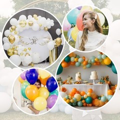 Balloon Tie Tool Clips Plastic H Shape for Knotting and Sealing Party Decor