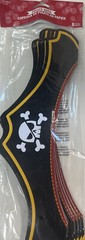 Pirate Treasure Paper Hats 8 Count