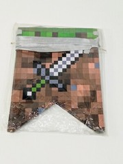 Mojang Minecraft Birthday Banner Party Supplies NOS