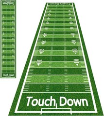 10 ft Football Field Floor Runner Football Party Decorations Long Football