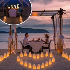 100 Pcs White Luminary Bags Christmas Luminary Lantern Candle Bag Flame Resis…