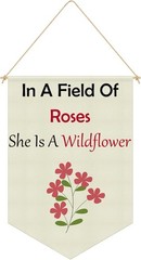 Girls Room Decor Hanging Pennant Flag Banner Inspirational Quotes Christian Gift