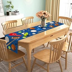 All Star Sport Ball Table Runner for Sports Themed Birthday Party Decorations