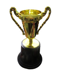Gold Mini Trophy 5″ Party Favor/Decoration, Awards Ceremony, Novelty Prize
