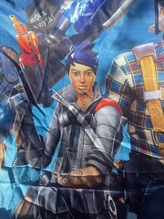 Large Fortnite Polyester Hanging Banner 76”x56”