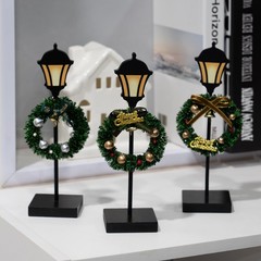 NEROSUN Christmas Table Decorations, 6Pcs 2.4 inches x 8 inches, Lantern