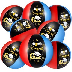 Leitee 20 Pieces Inflatable Graduation Beach Balls Class of 2024 Pool Ball