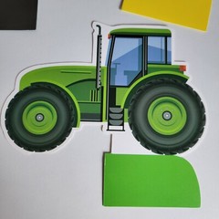 Farm Tractor Party Supplies Honeycomb Table Decorations