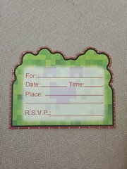 Minecraft Birthday Invitations 10-Pack Party Supplies