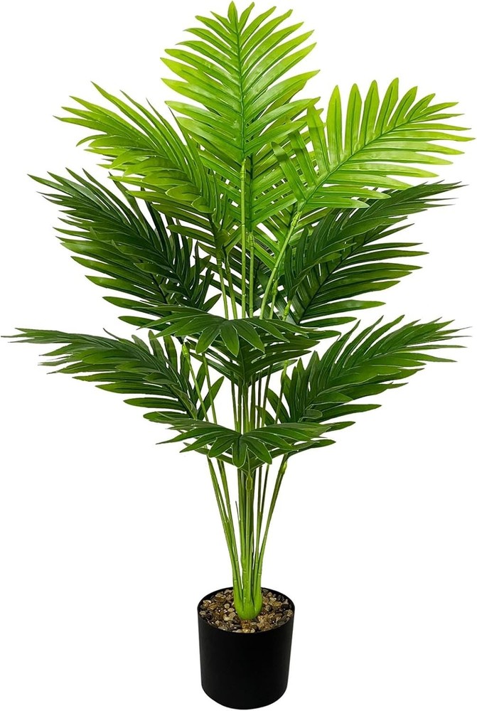 Artificial Plants in Pots Large Fake Tree Floor Faux Tropical Green