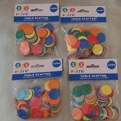 Table Scatter Party Decor Party Supplies Birthday Party Celebration Party Favors