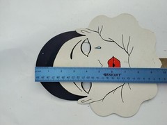 Masquer – Aids paper stick mask 1979 Beachcombers International Fort Myers Bin19