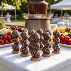 Restaurantware 1.5inch Bamboo Pedestal Skewers Perfect for Serving Appetizers…