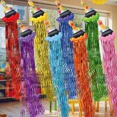8 Pcs Art Paint Party Decoration Back to Paint Brush Hanging Decorations with…