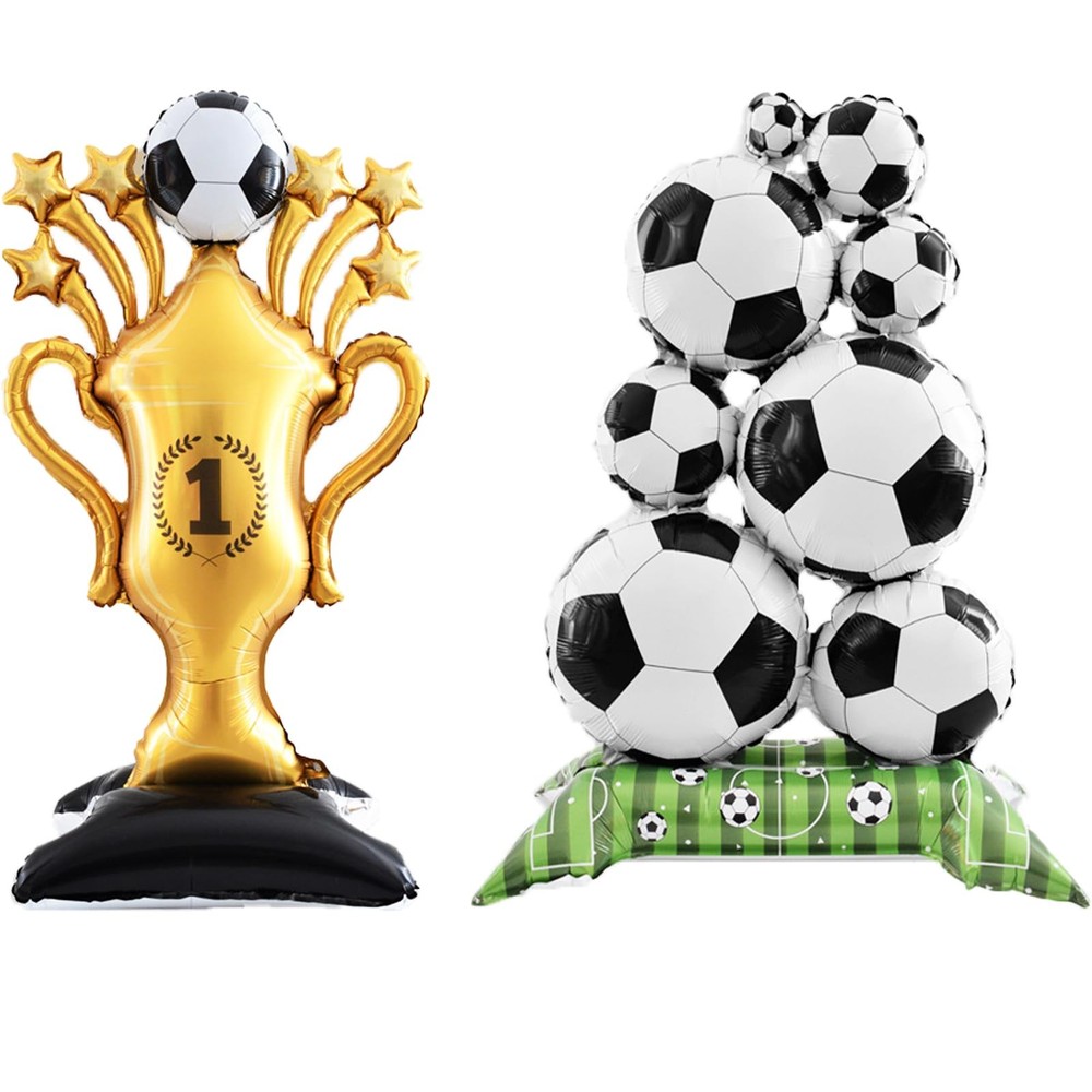 Giant Champion Trophy Balloons World Cup Soccer Balloons Soccer Party Decorat…