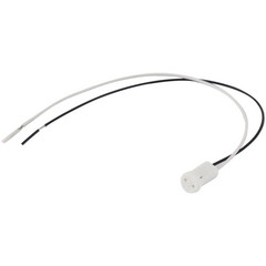 10 PCS G4 LED Halogen Lamp Socket Holder, Ceramic Body, 20cm Cable Length