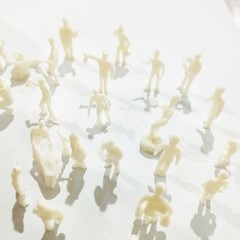 20mm Model People Figures Figures Model People Railway Scale 1:87 Practical