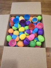 3+ LBS Variety Plastic Easter Eggs For Candy 🍬 Stuffers Large & Small Sizes