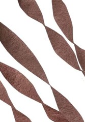 Chocolate Brown Crepe Paper Streamers 2 Rolls 145 Feet Total