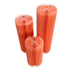 3PCS Foldable Paper Columns Display Centerpiece Stands Birthday Display Stands