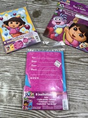 Does The Explorer Boots Birthday Celebration Party Invitations 16 Loot Bags (8)
