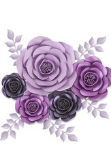 Rainbows & Lilies Large Paper Flowers Decorations for Wall, NEW STRAITS TIMES