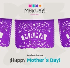 Mama Banners~ 2pack 18ft each Banner-Paper Papel Picado