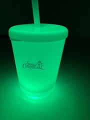 Color Changing LED Light Up Short Tumbler Cup with Lid & Straw BUY AND SAVE!!!$$