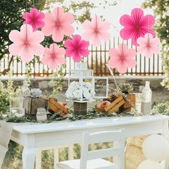 Fan Flower Set As Shown Decorative Supplies for Weddings, Birthdays V7O82447