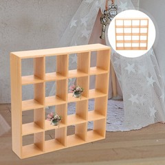 Miniature Wooden Storage Rack Mini House Furniture 1:12 Dollhouse Accessory