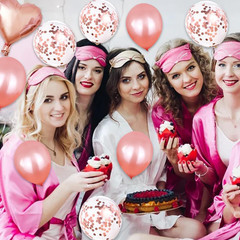 Bachelorette Party Decorations – Rose Gold Bridal Shower Party Decor and Supplie