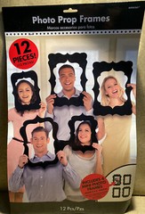 Amscan 12 Piece Photo Booth Prop Frames
