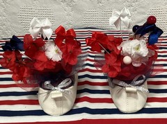 Patriotic Theme Centerpiece For Baby Shower, Birthday, Keepsake Outfit-Unique