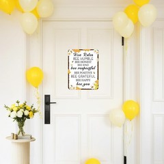 Engaging 9PCS Bee Themed Signs for Fun Farm Parties – Indoor/Outdoor Decoration