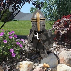 Symbolic Garden Protector Medieval Figurine Ornament Home Garden Decor