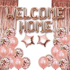 Welcome Home Party Decorations – Balloons, Banners & Signs for Baby Girl Celebra