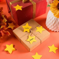 600 PCS 2″ Small Paper Star Cutouts Gold Shape Die Cuts Classroom Craft Decor