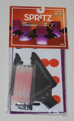 Lot of 5 Misc Halloween Decor with Centerpiece Candles 2 Banners & Luminaries
