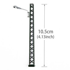 Gauge H0 Light Lamp LED Layout LED Lamp Model Railway Lights Scale: 1: 87