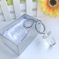 Crystal Pacifier Decoration Good Decorative Effect