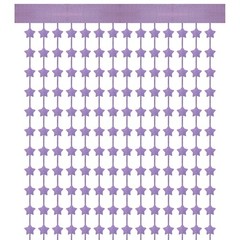 2 Pack Party Backdrop Decoration,Star Streamer Foil Fringe Curtain,Laser Pink
