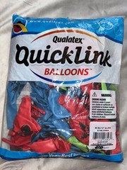Qualatex 12″ Star Wars Quick Link Latex Balloons 50 pack Q-LINK