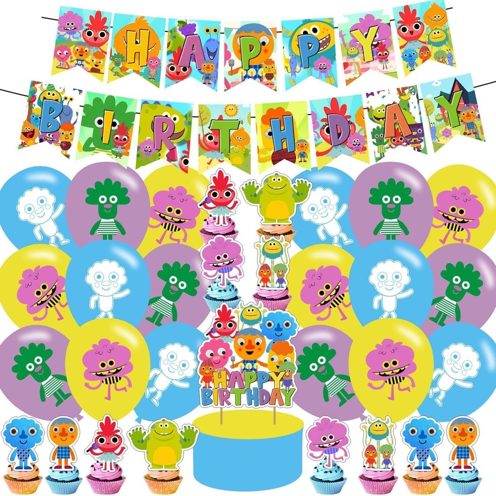 Super Simple Song Birthday Party Decorations,Super Simple Song Party Supplies In