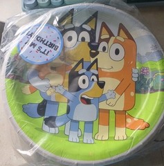 Bluey Birthday Decorations | Bluey Birthday Party Supplies for 16 | Banner,…