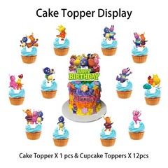 The Backyardigans Party Supplies Party Decor Set Balloons Cake Toppers Banner