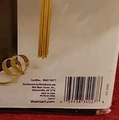 Mortarboard CARD BOX Graduation Graduate Gift BLACK Gold Tassel Party Unused