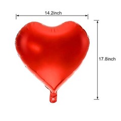 Valentines Day Decorations 20 + 2 I Love You Balloons – Helium Supported – Love