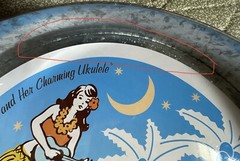 Hawaiian Hula Dancer Glasses Bar/Serving Set Hallmark Luau Ready MCM Style Party